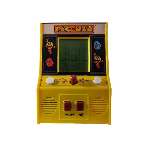 Pac-Man Mini Arcade Game 6″ Handheld Machine Basic Fun Portable Battery Operated