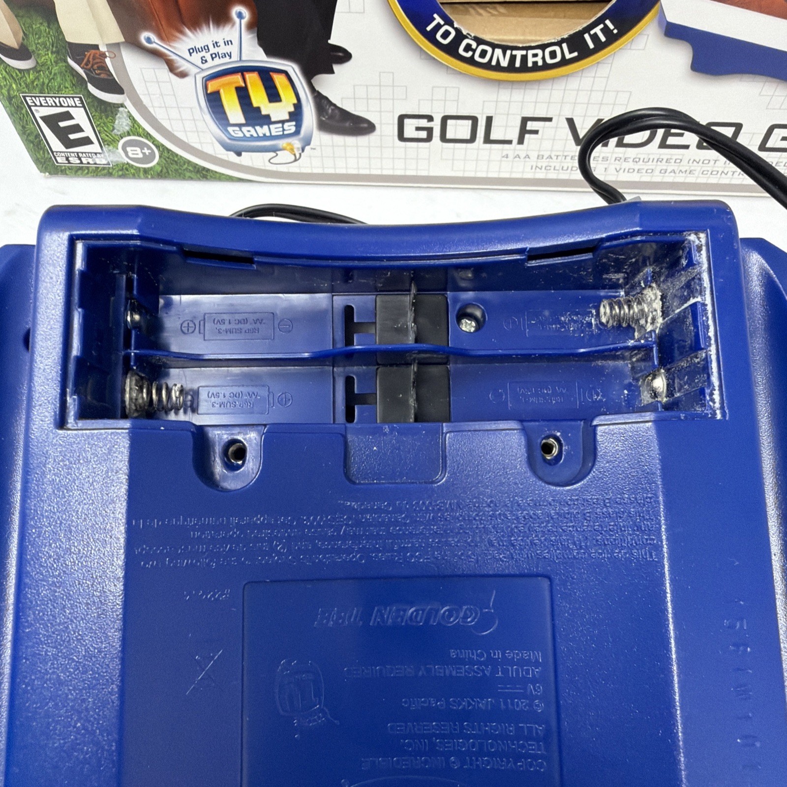 Golden Tee Golf Plug & Play Home TV Game Edition 2011 Jakks Pacific **Working