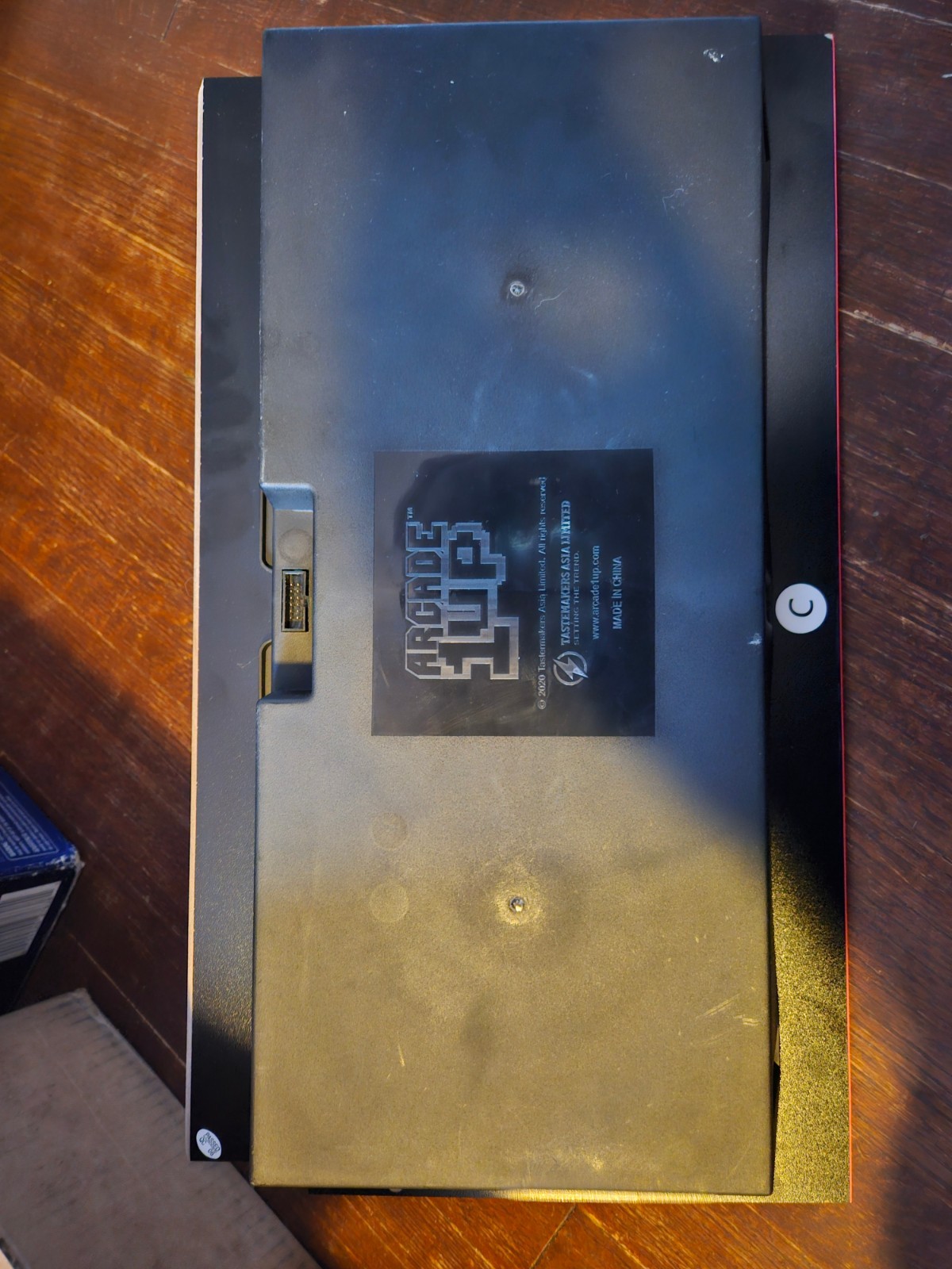 ARCADE1UP MORTAL KOMBAT II 2 DELUXE ARCADE GAME CONTROL DECK W/ PLASTIC OVERLAY