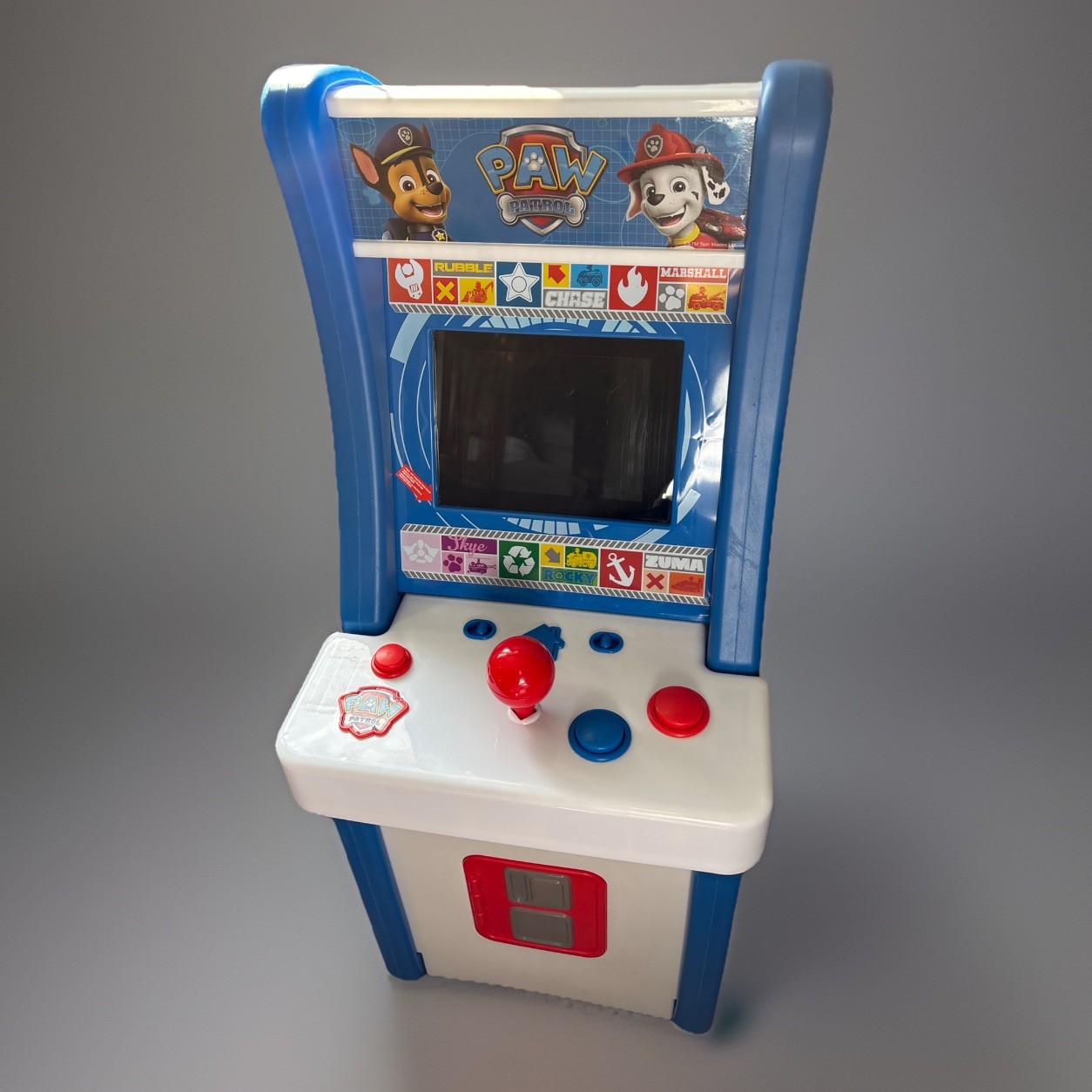Arcade1up Paw Patrol Jr Video Game Tested Works No Stool