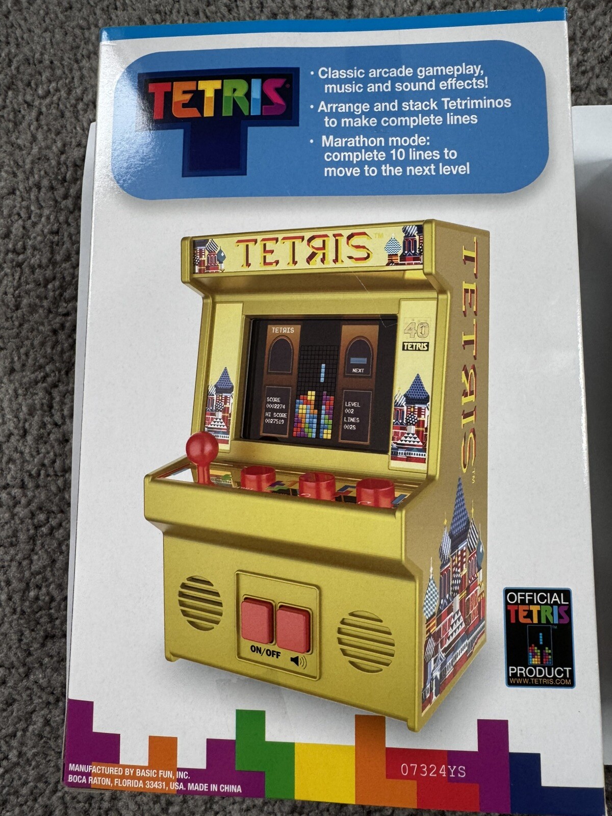 RARE Tetris 40 Collector’s Edition Gold Arcade Classics Brand New & Sealed!!!