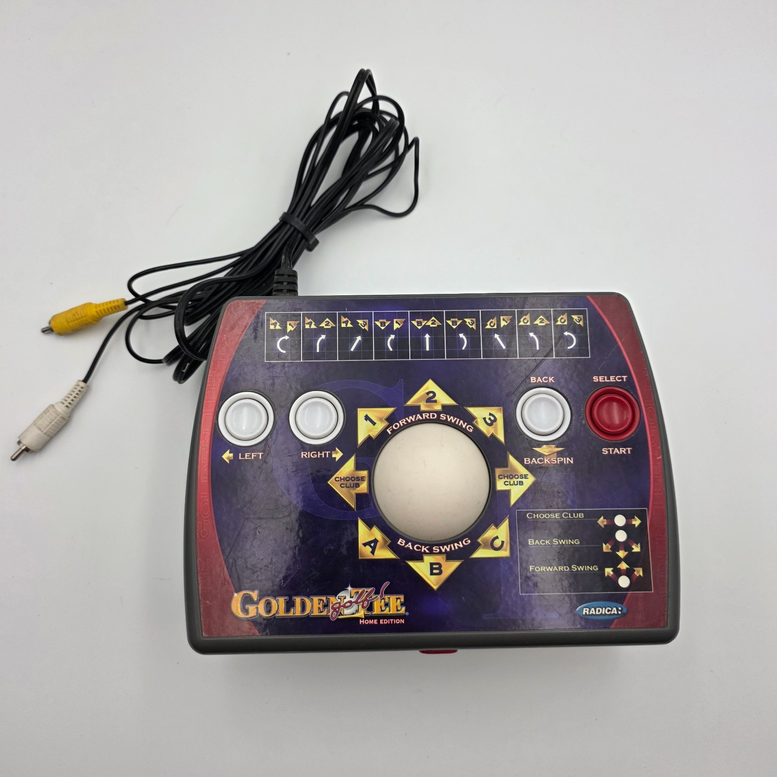 Golden Tee Golf Home Edition Arcade Plug and Play TV Video Game Radica 2005