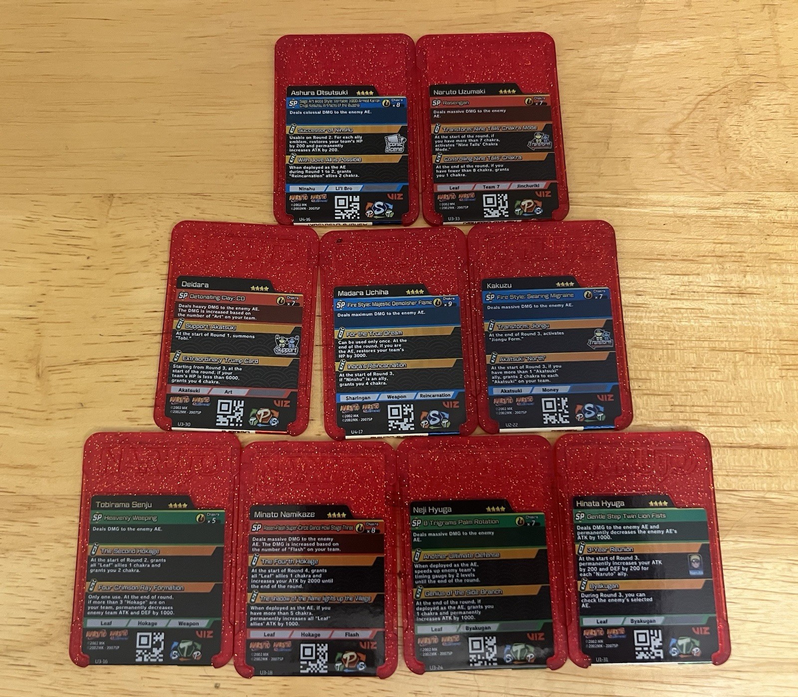 Naruto Emblem Battle – 4 Star rarity Vol 1-4: $8.50 each or DM for bundle offers