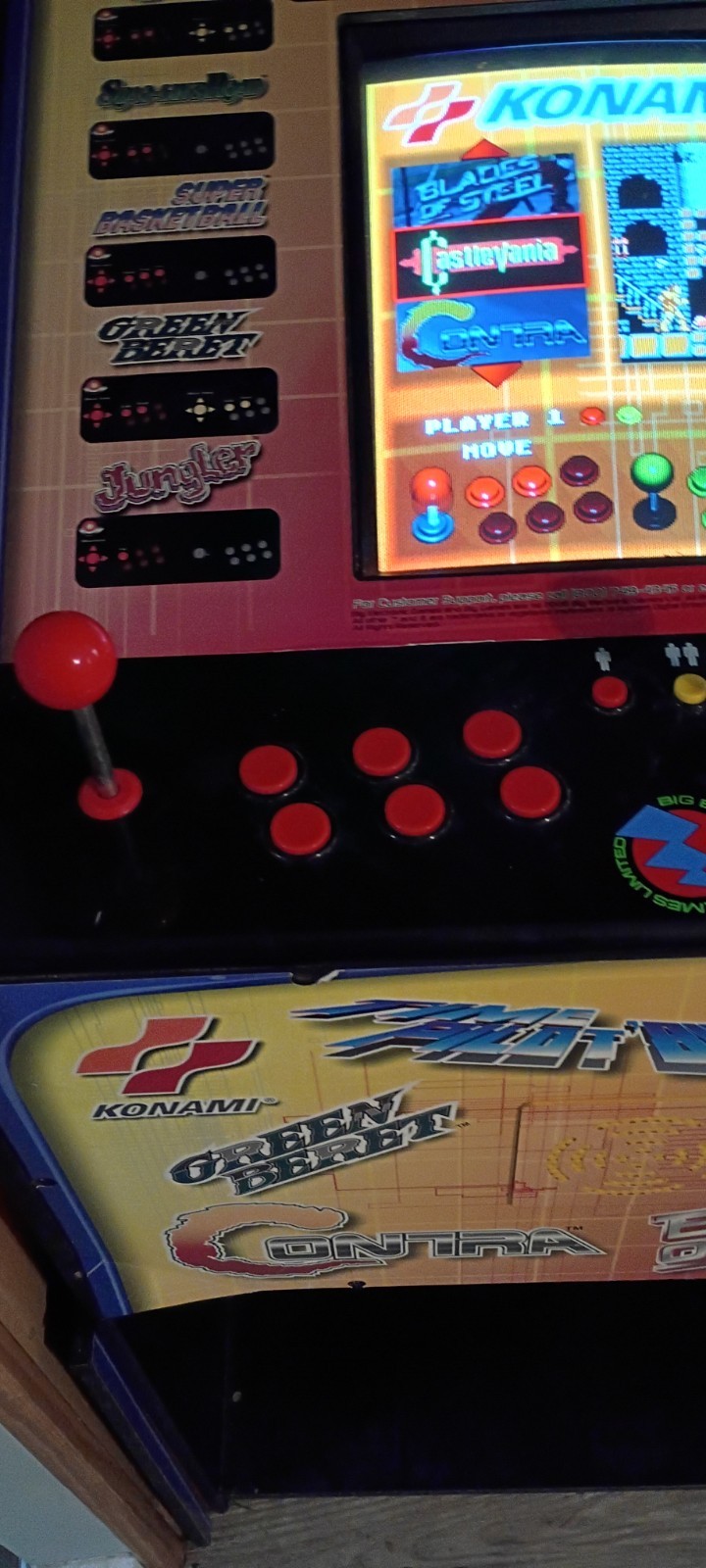 Konami Arcade Machine (12 Games) Good Working Condition!!!!!