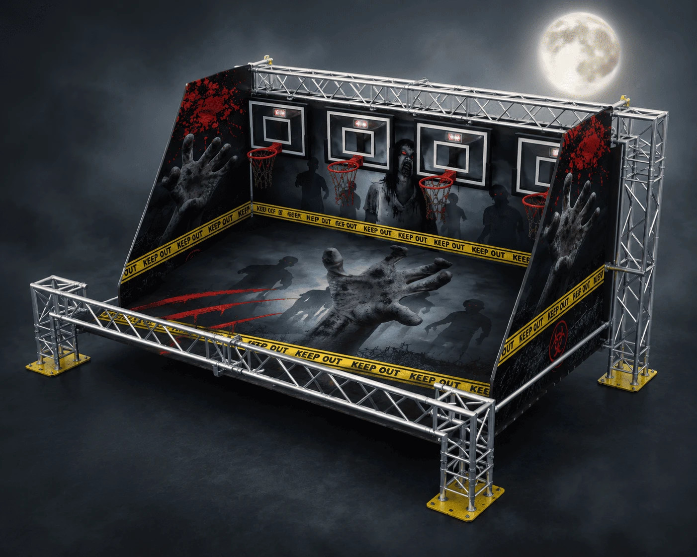 Giant Arcade Basketball Machine Commercial Grade for Rentals