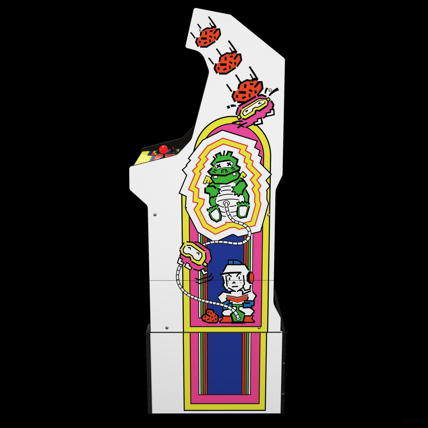 14 in 1 Multi-Game Legacy Edition Arcade Cabinet With Riser And Light-Up Marquee