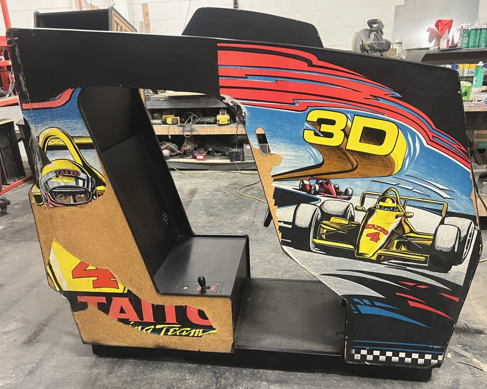 CONTINENTAL CIRCUIT ARCADE MACHINE by TAITO 1989 (Excellent Condition) *RARE*