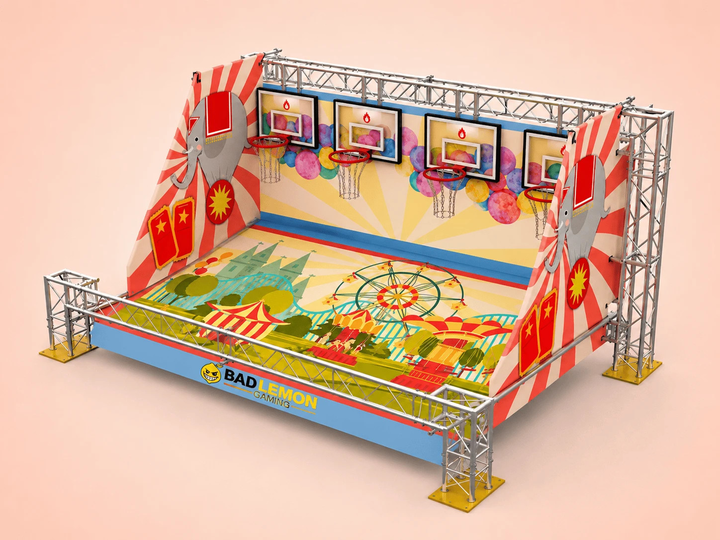 Giant Arcade Basketball Machine Commercial Grade for Rentals
