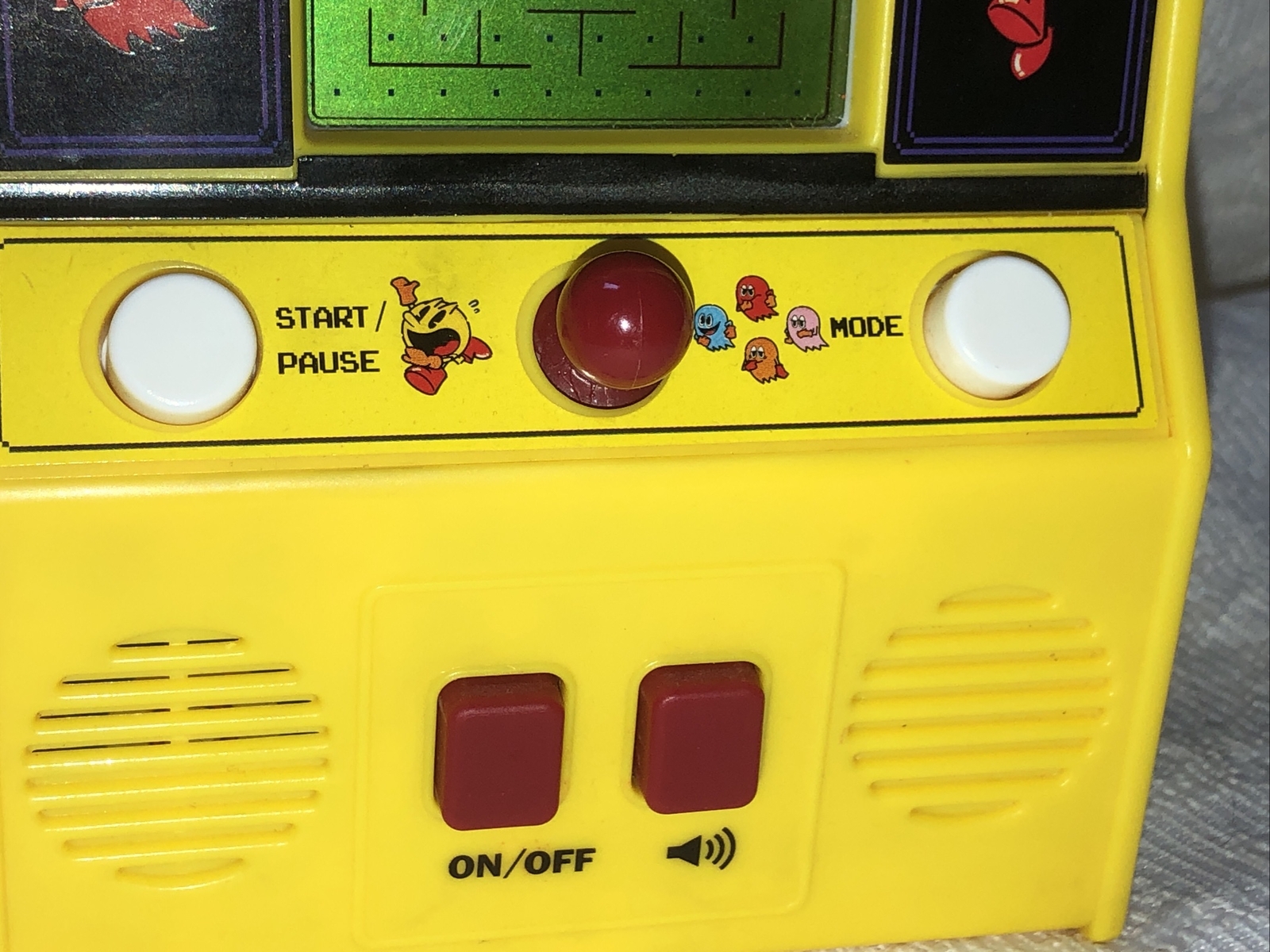 Pac-man Mini Hand Held Video Arcade Yellow Namco Bandai