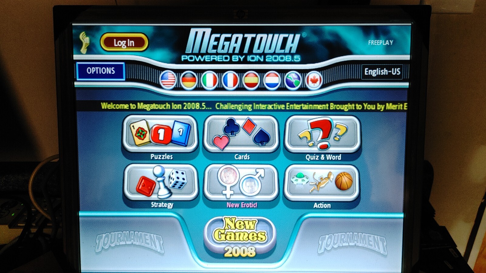 Megatouch ION 2008.5 – Solid State + Key – Fresh Install