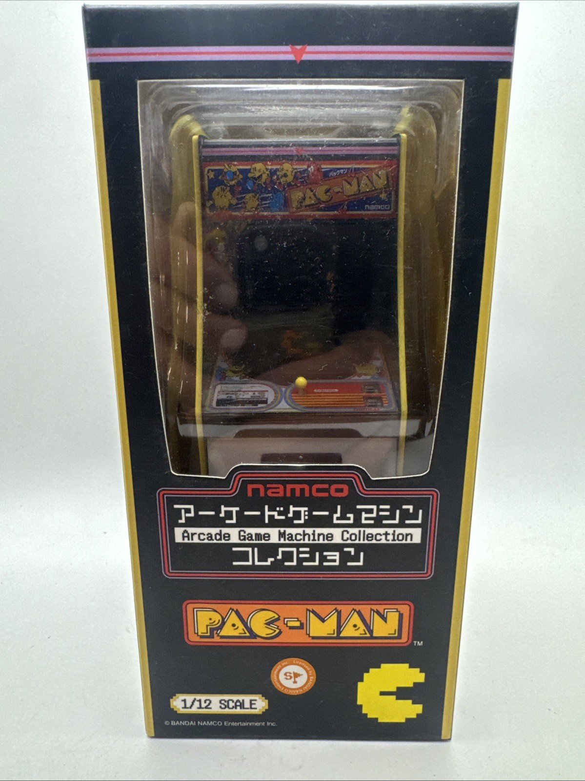 1/12 Scale Namco Arcade Game Machine Collection Pac-Man Pacman Gaming Figure New
