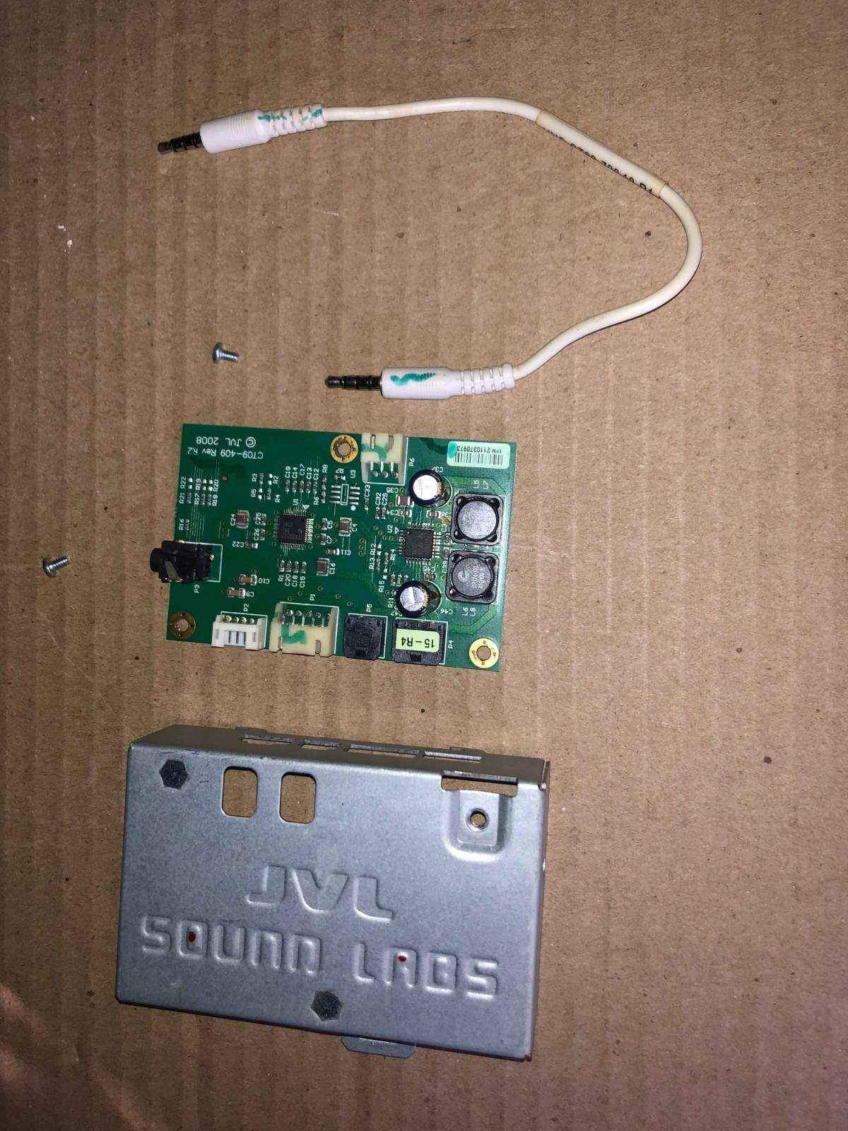 JVL SOUND LABS PCB WORKING FOR A JVL ENCORE TOUCH SCREEN ORIGINAL ARCADE