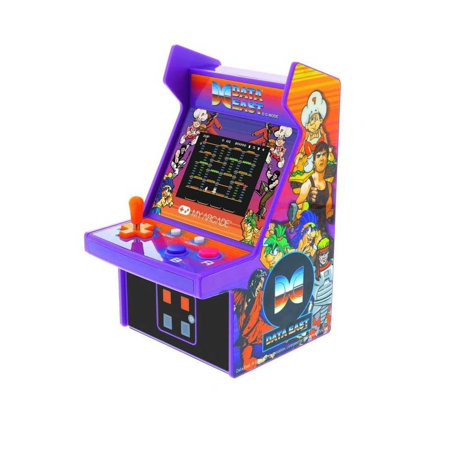 My Arcade Data East Hits Micro Player: 6.8″ Fully Playable Mini Arcade Machin…