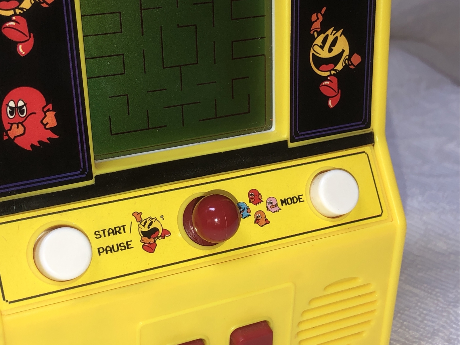 Pac-man Mini Hand Held Video Arcade Yellow Namco Bandai
