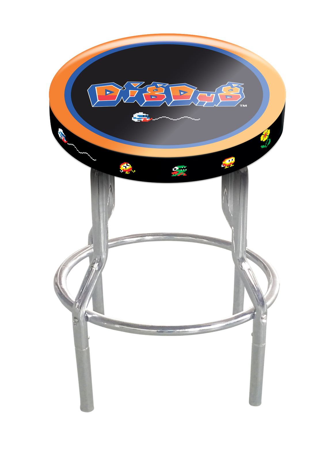 Dig Dug Adjustable Stool, Arcade1Up