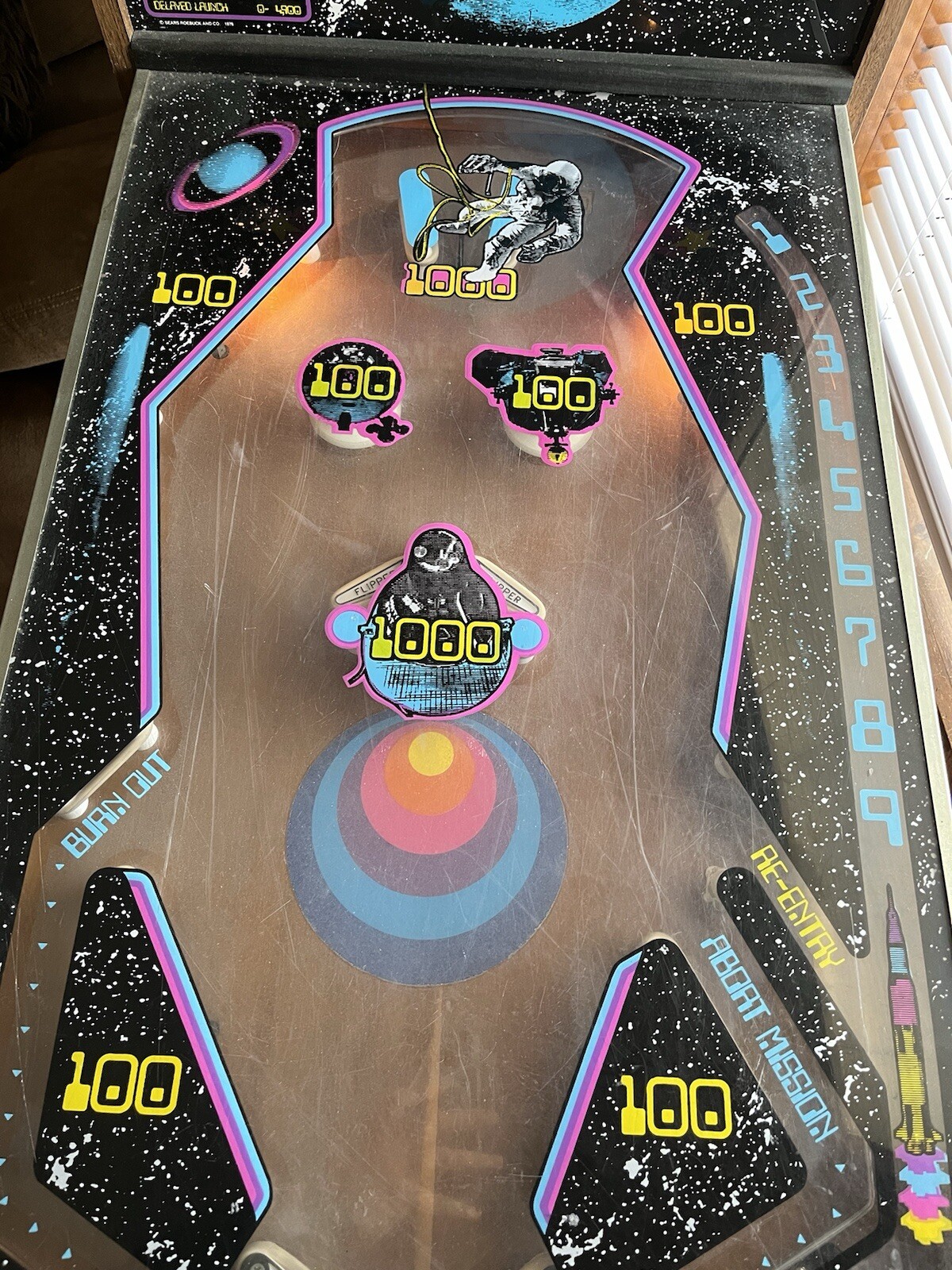 1977 Briarwood Cosmic Pinball Machine