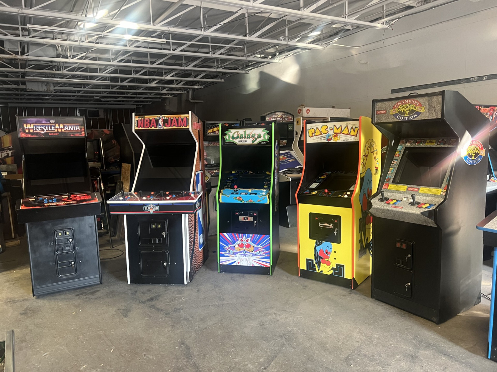 ARCADE MACHINE PACKAGE BUNDLE- 10 most popular ARCADE MACHINES – FREE SHIPPING