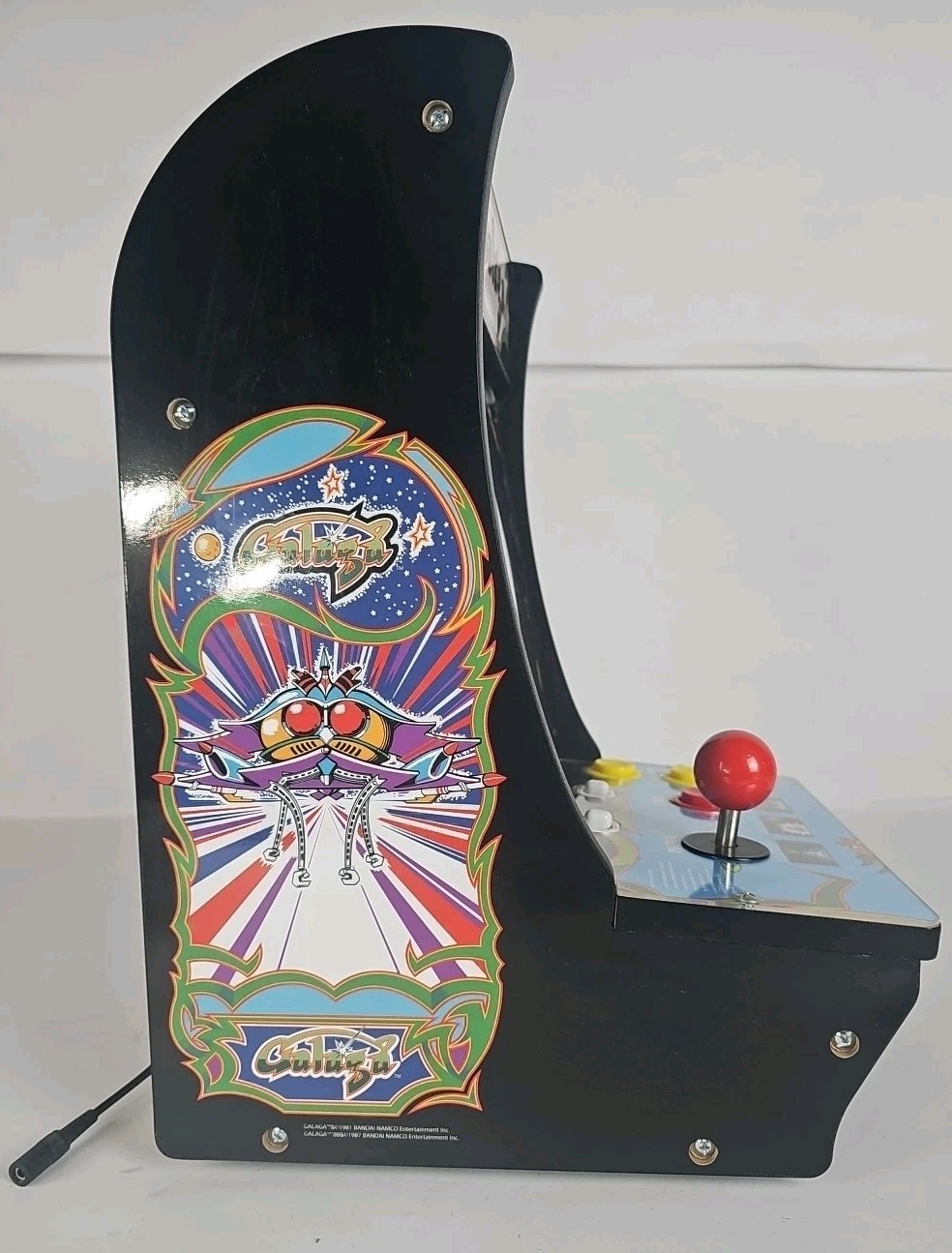 Arcade1Up Galaga Countercade Tabletop Arcade Cabinet Video Game Machine