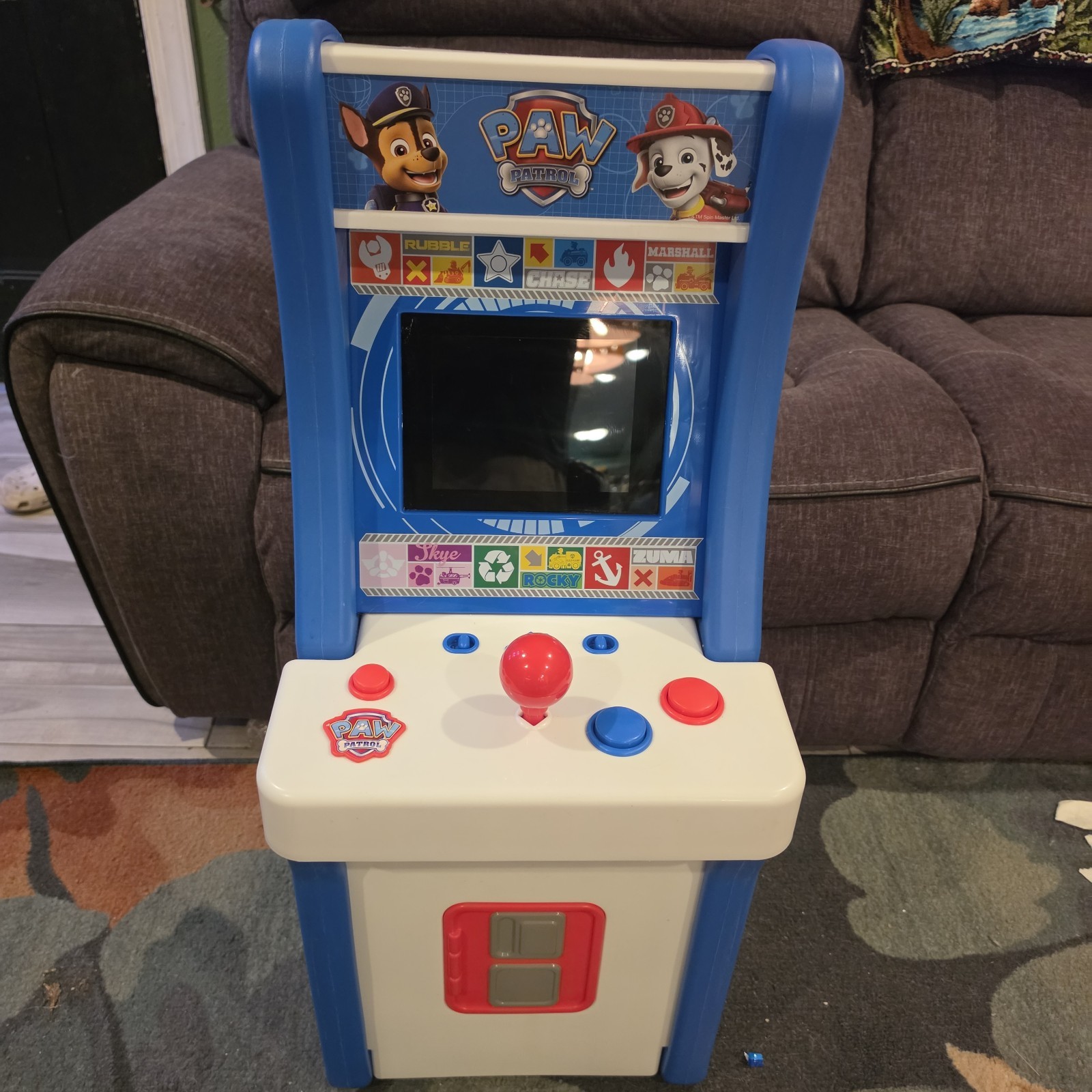 Arcade1up Paw Patrol Jr Video Game PAW-J-01340 TESTED w. Power Cord