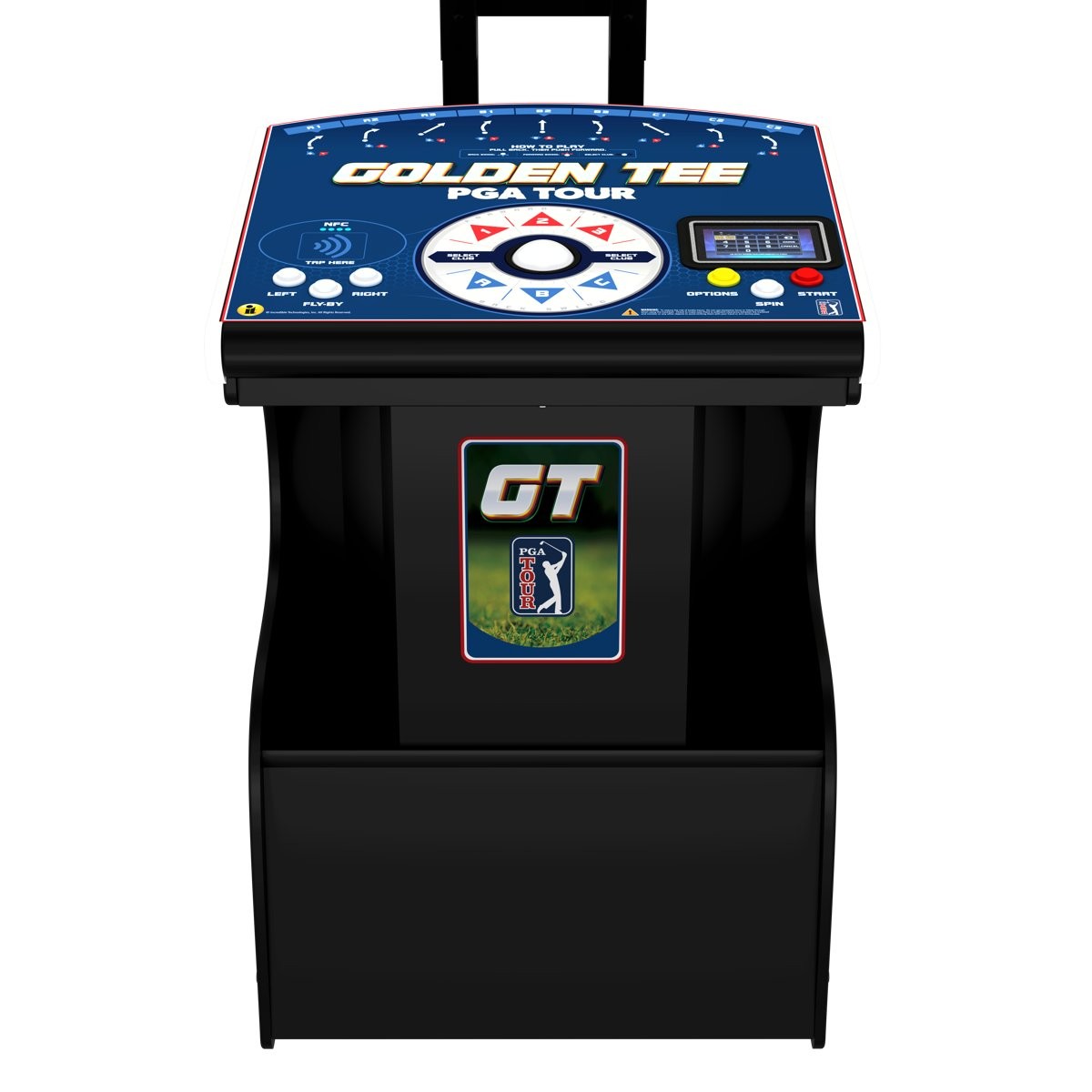 Golden Tee Golf Game – PGA TOUR Showpiece Pro Edition With TV Stand – 2026 – Fre