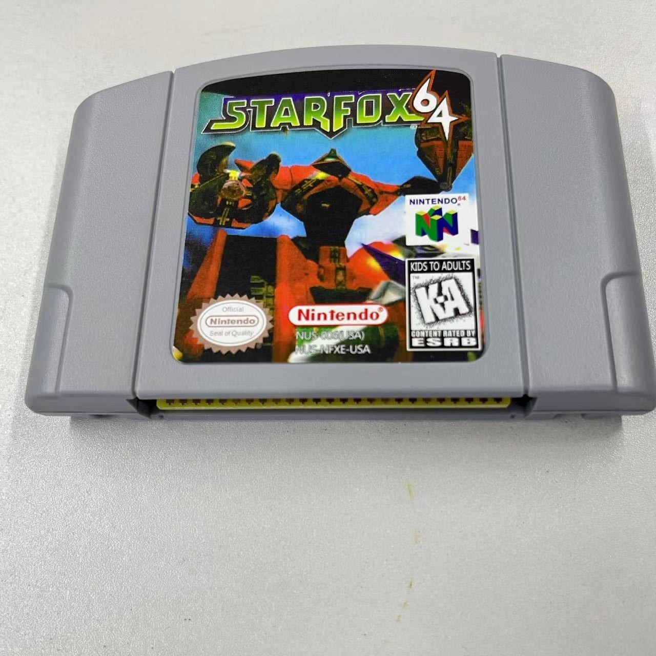 STAR FOX 64 Game Cartridge For Nintendo 64 Console Tested Free Shipping