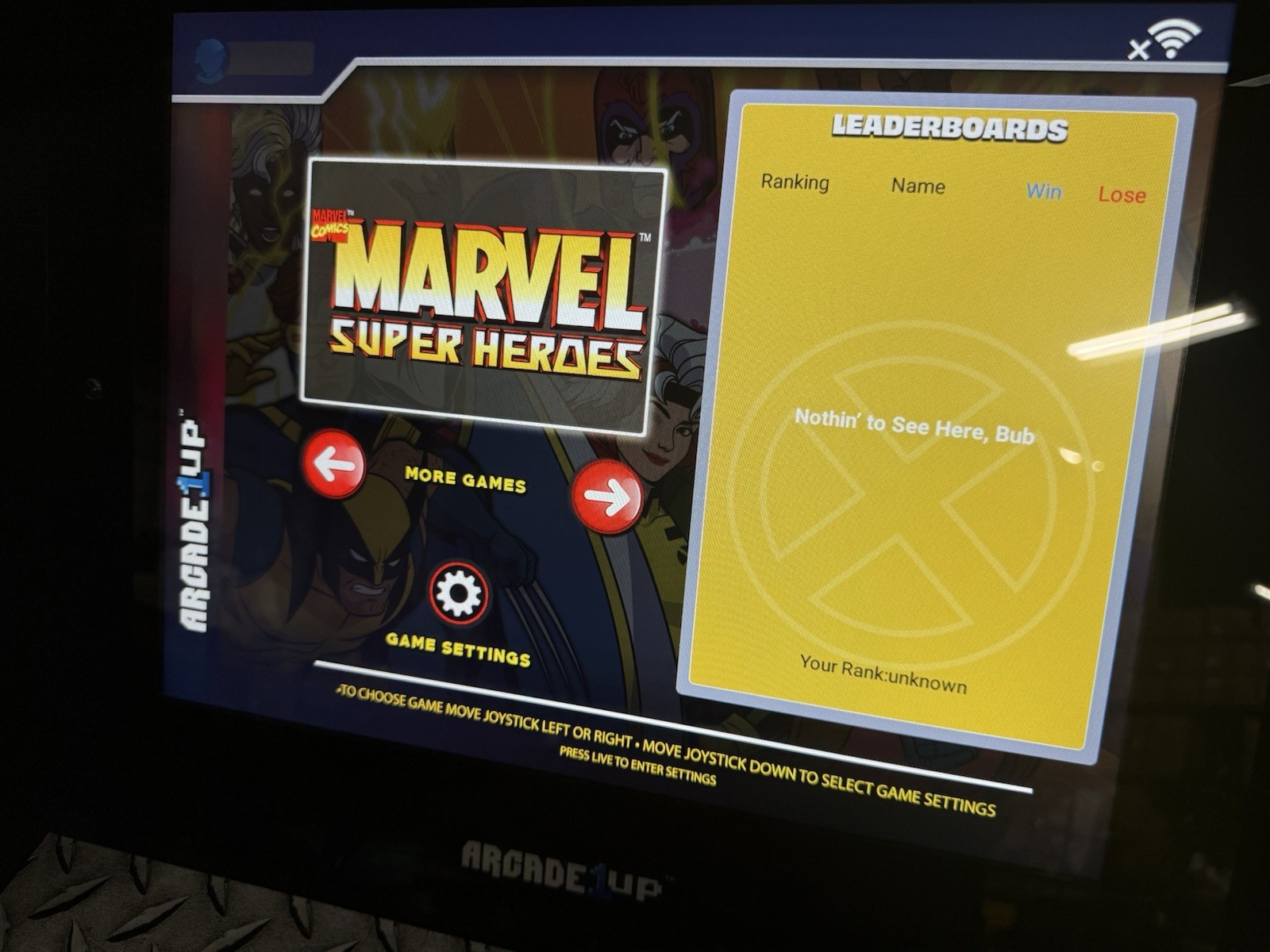 SUPER RARE Arcade 1Up X-MEN 97 – (8 Games) – Pick Up – MVC2🔥
