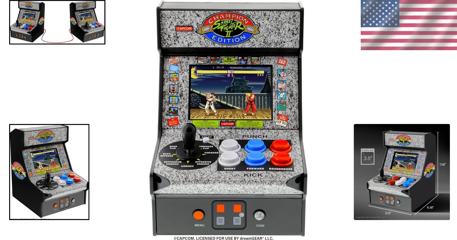 Officially Licensed Street Fighter 2 Video Game//