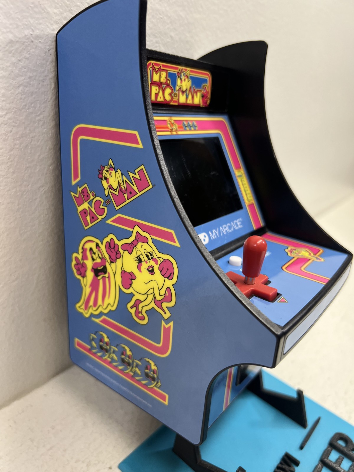 Ms. Pac-Man My Arcade 7” Mini Arcade Machine Video Game Bandai Namco – Tested