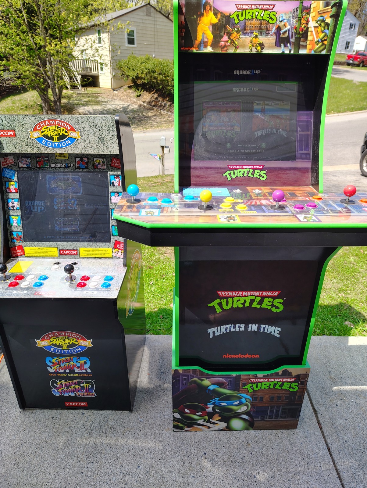 Arcade 1up STAR WARS LE w/Bench Seat – TMNT – MK2 – Street Fighter 2 Final fight
