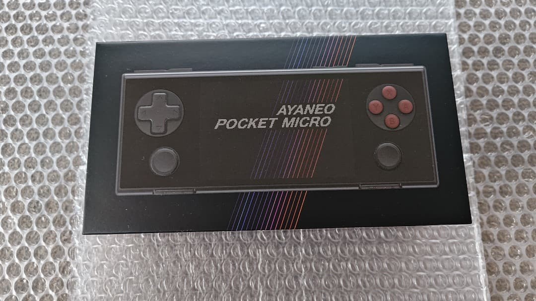 AYANEO Pocket MICRO Retro Gold 8GB 256GB Handheld Gaming Console Complete