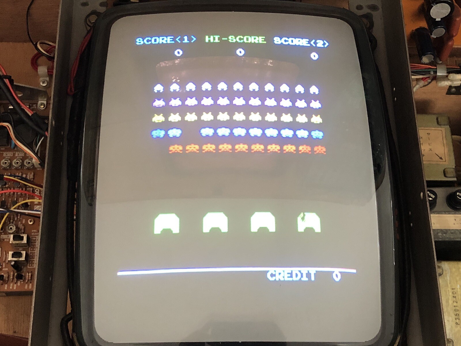 Space Invaders IPM (IREM) Cocktail Arcade Game Authentic Vintage Rare Restored