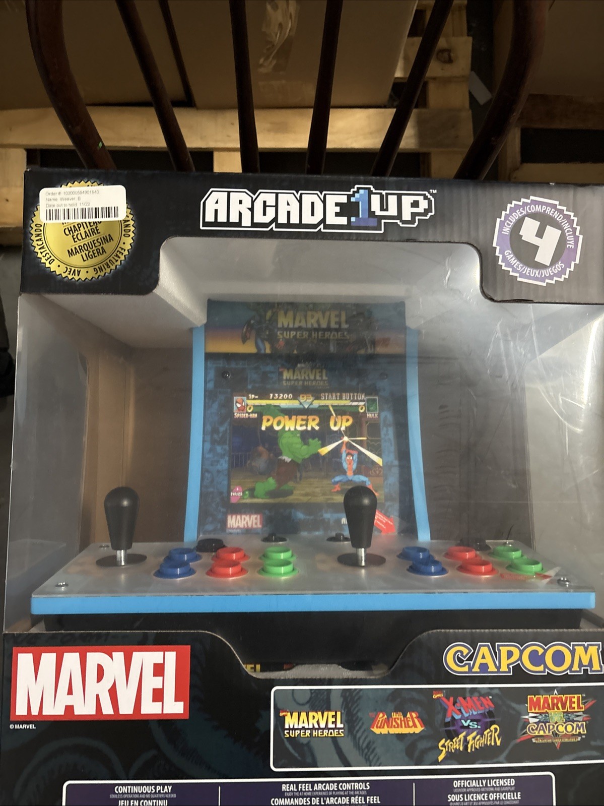 Arcade1Up 2-Player Countercade: Marvel Super Heroes