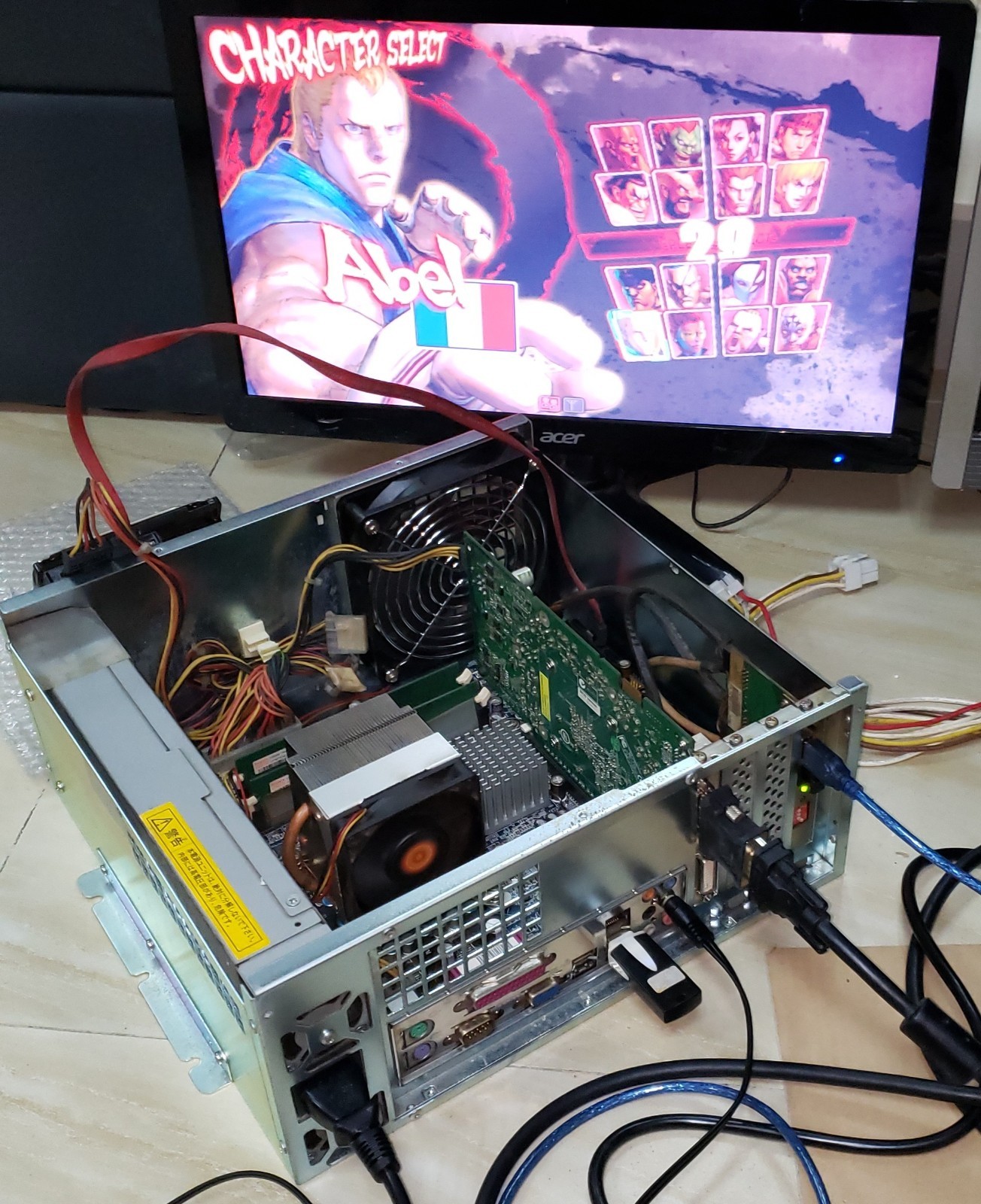 Street Fighter IV HDD Kit With Taito Type X2 Mother Board Arcade Video Game