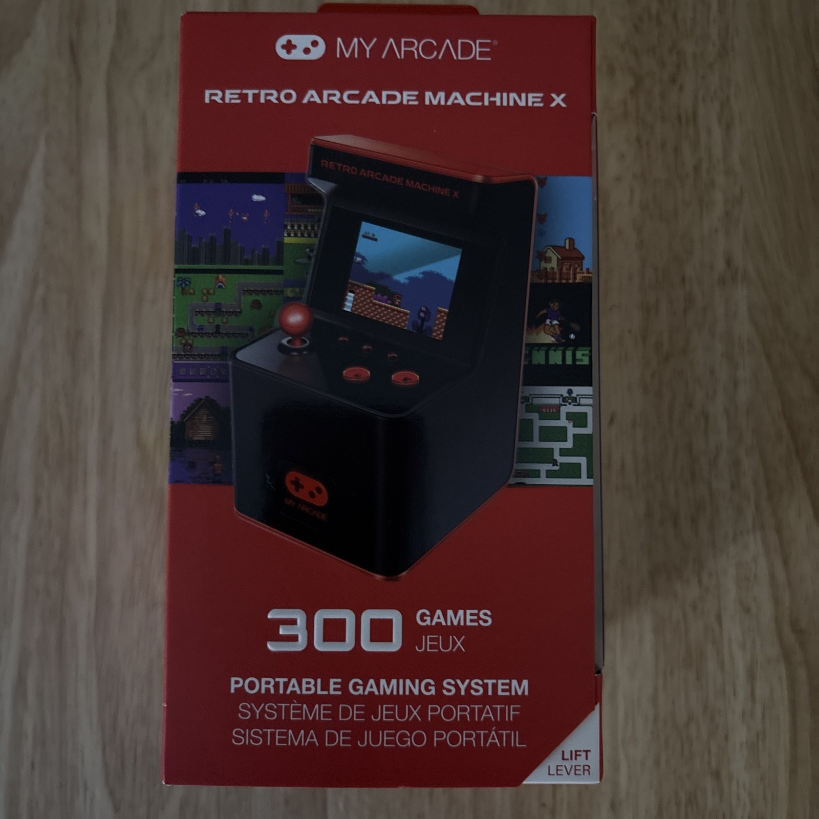 My Arcade Machine X Portable Gaming System Mini Cabinet 300 Games Retro