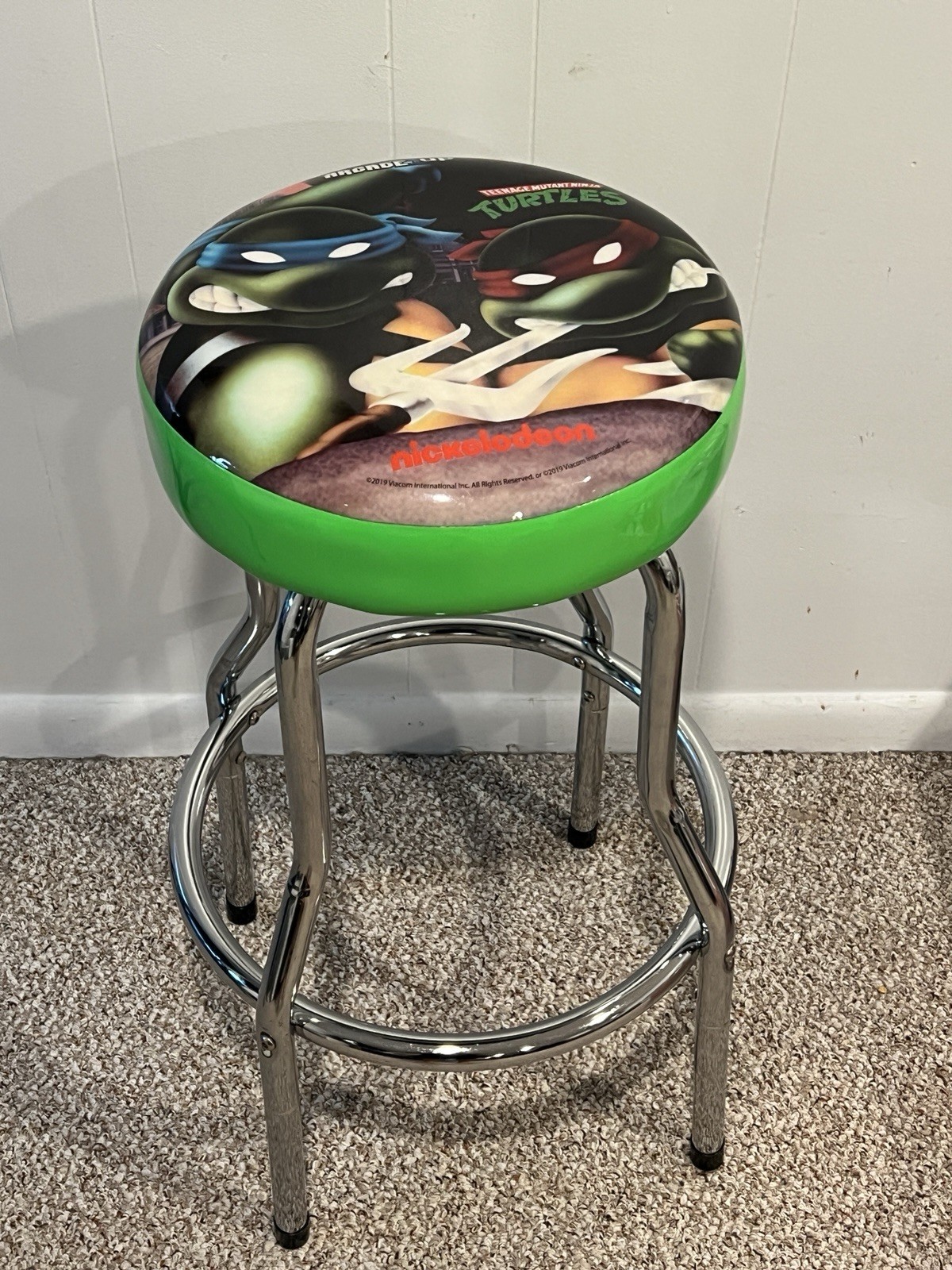 Arcade1Up Teenage Mutant Ninja Turtles TMNT Stool RARE/DISCONTINUED TASTEMAKERS
