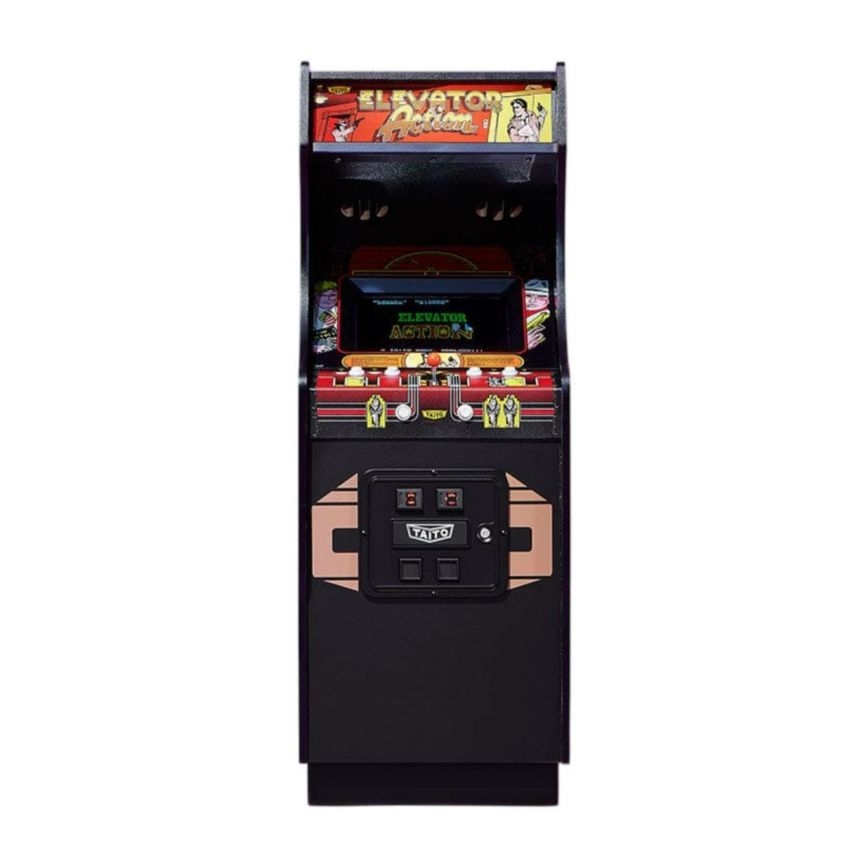 Numskull Quarter Arcades – Elevator Action Mini Arcade – 1/4 Scale Original ROM