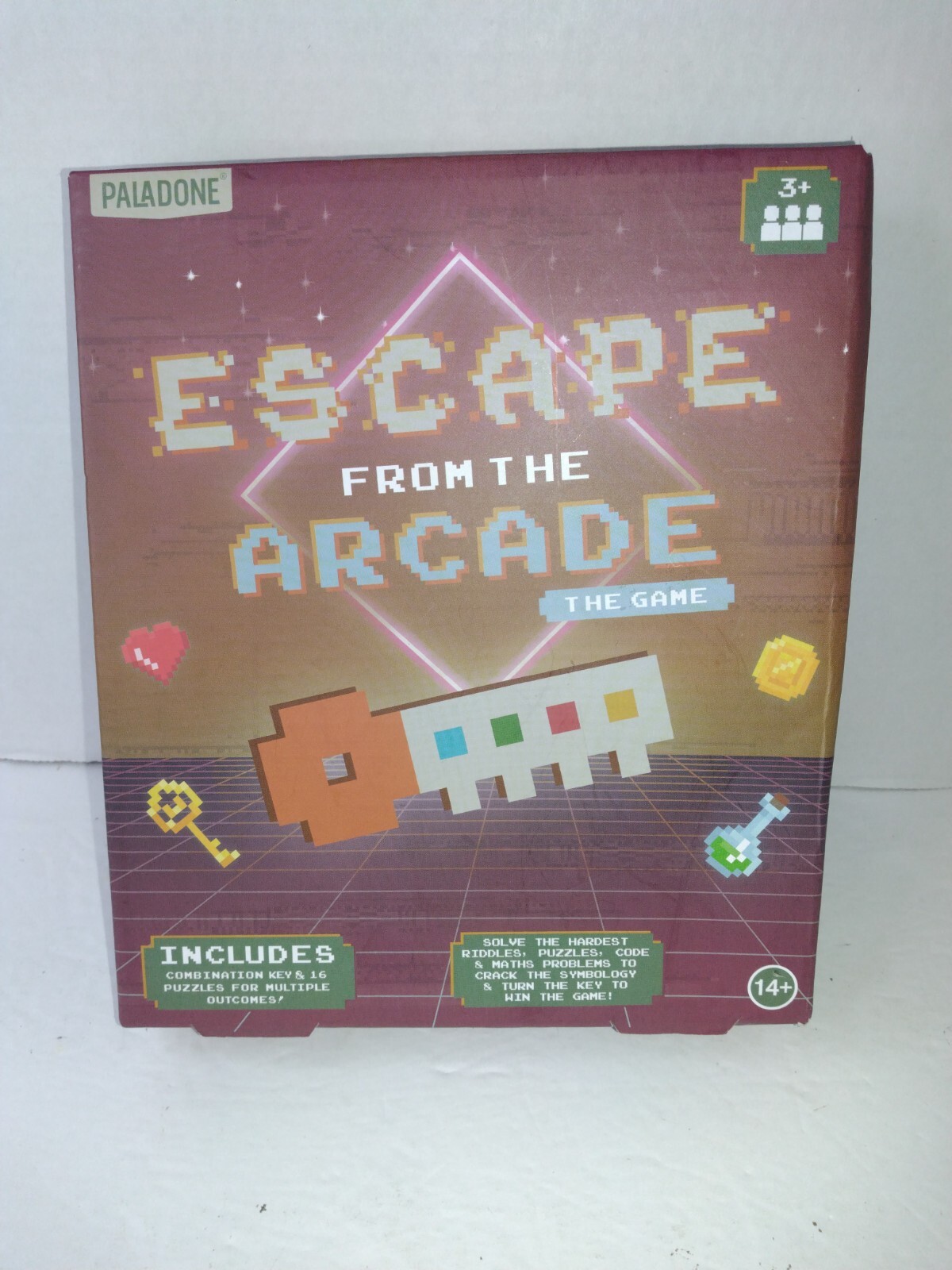 Paladone Escape from the Arcade The Game, Riddles & puzzles game New Open Box