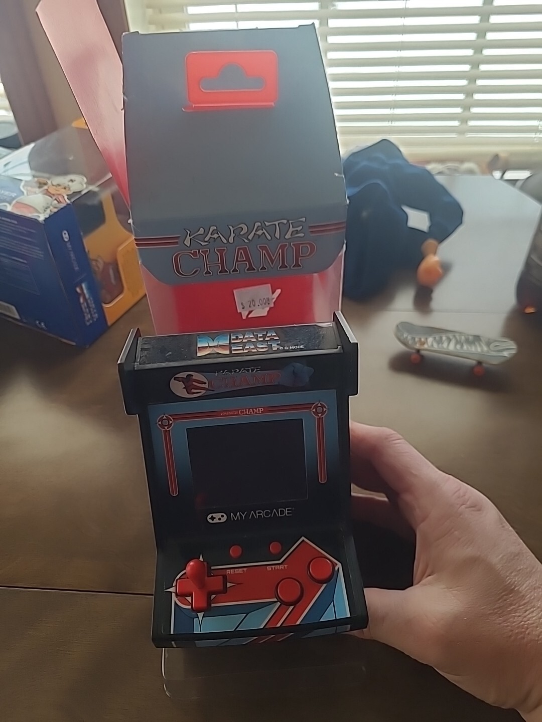 Nice My Arcade Karate Champ Mini Battery Powered Arcade Game With Box