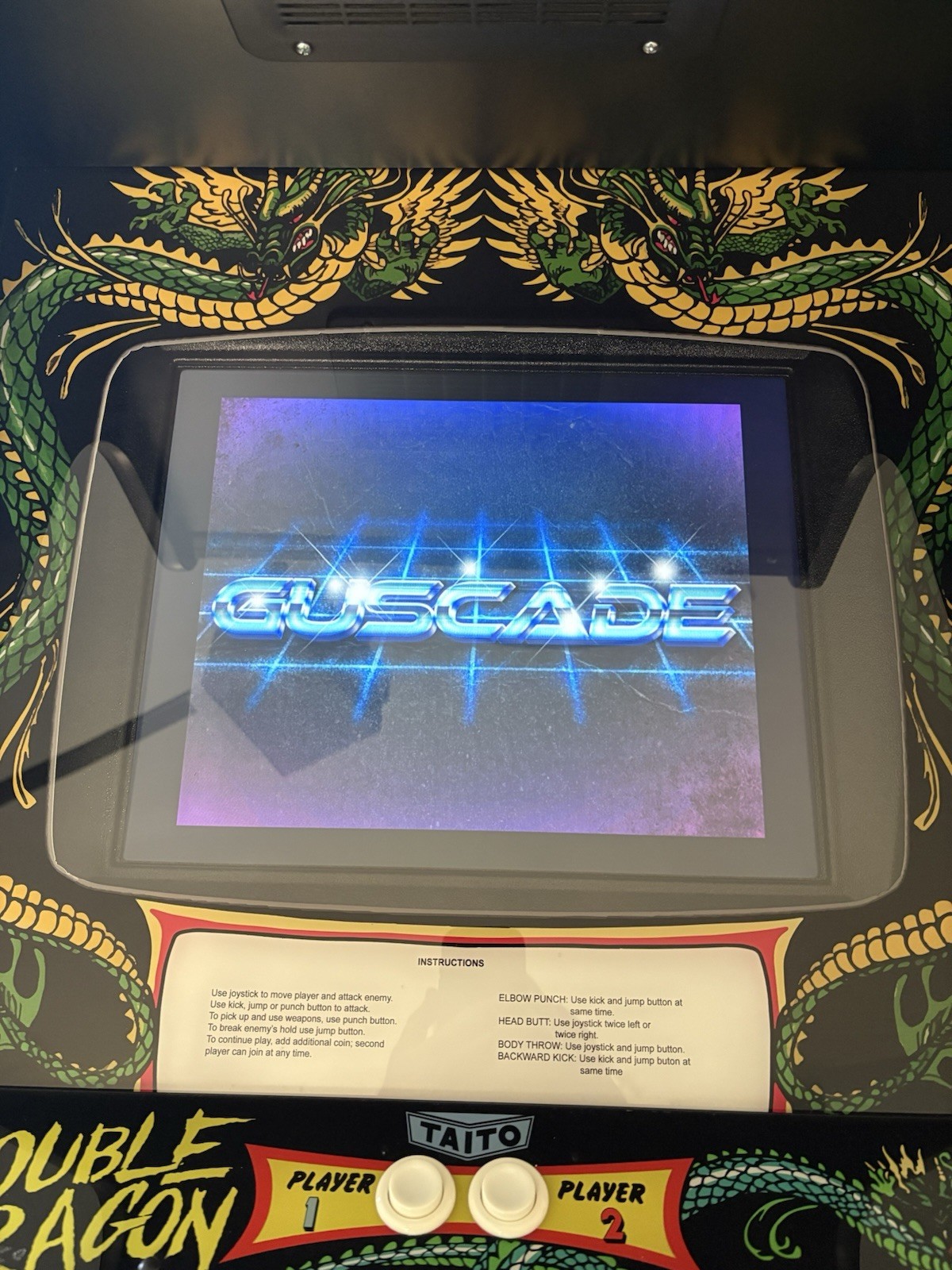 Double Dragon Full Size Arcade Cabinet Over 1000 Games