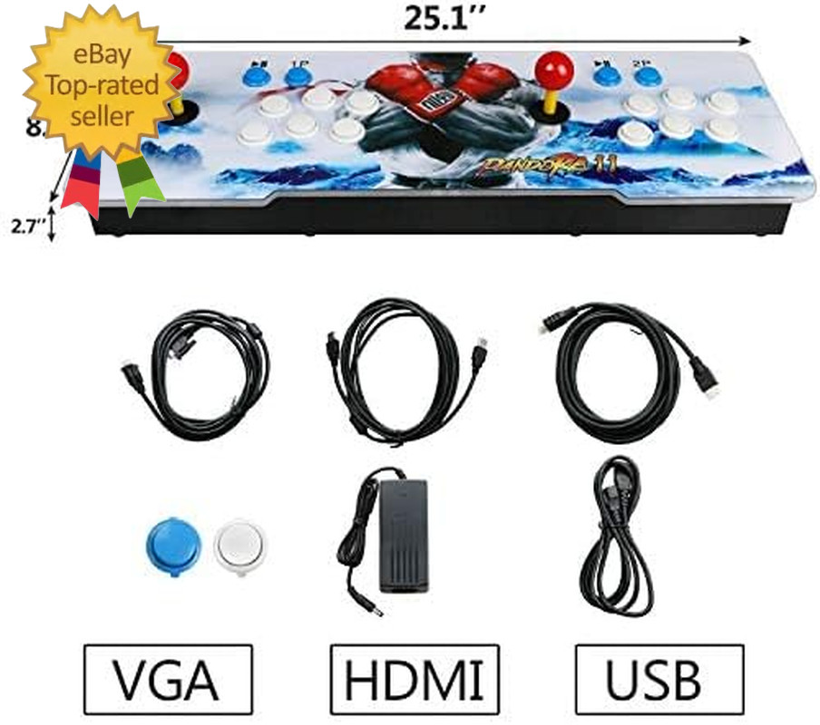 30000 Classic Arcade Game Machine 2 Players Pandoras Box 11 1280X720 Full HD Vid
