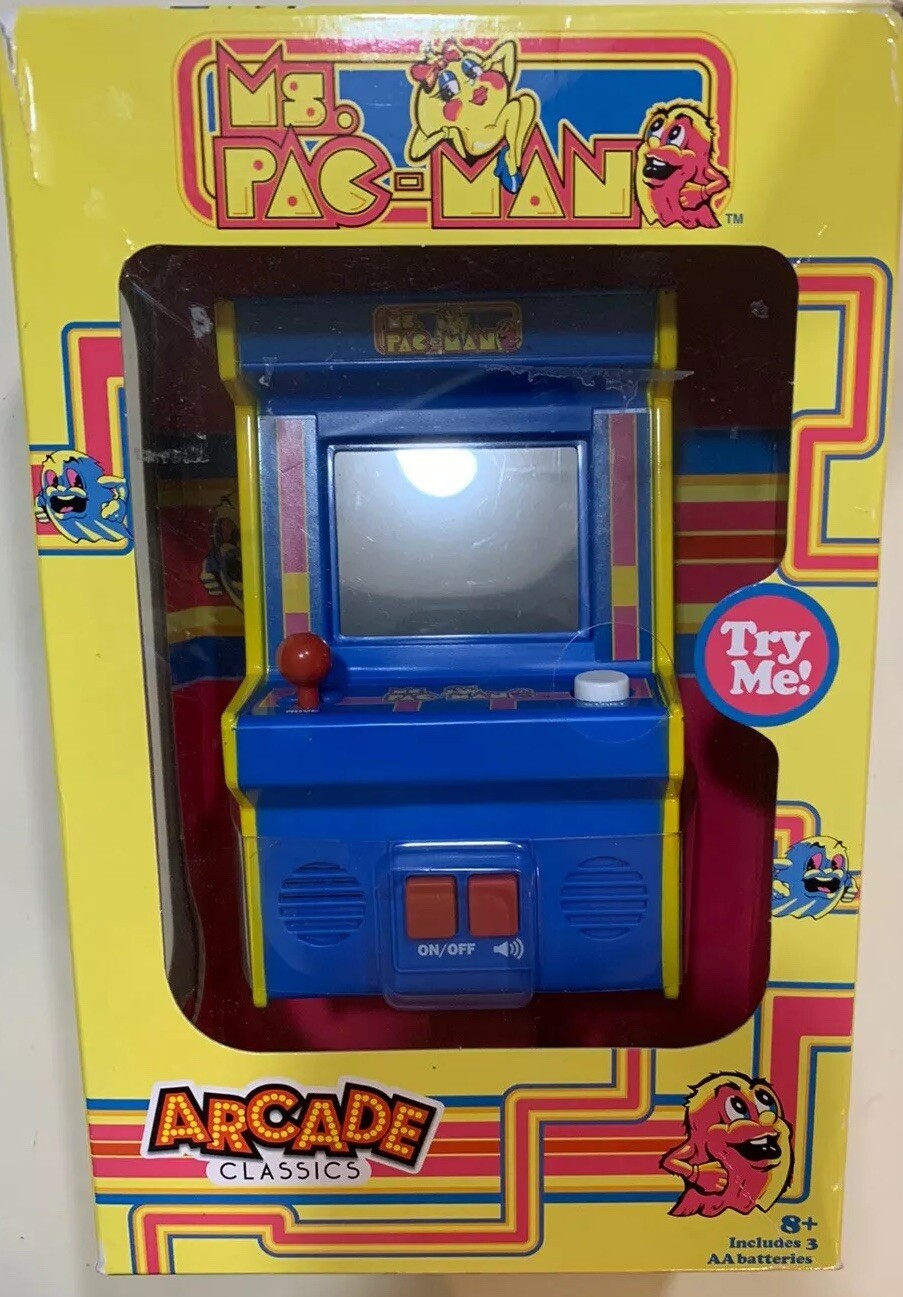 Arcade Classics – Ms Pac-Man Mini Arcade Game Video Games Retro Gaming Consoles