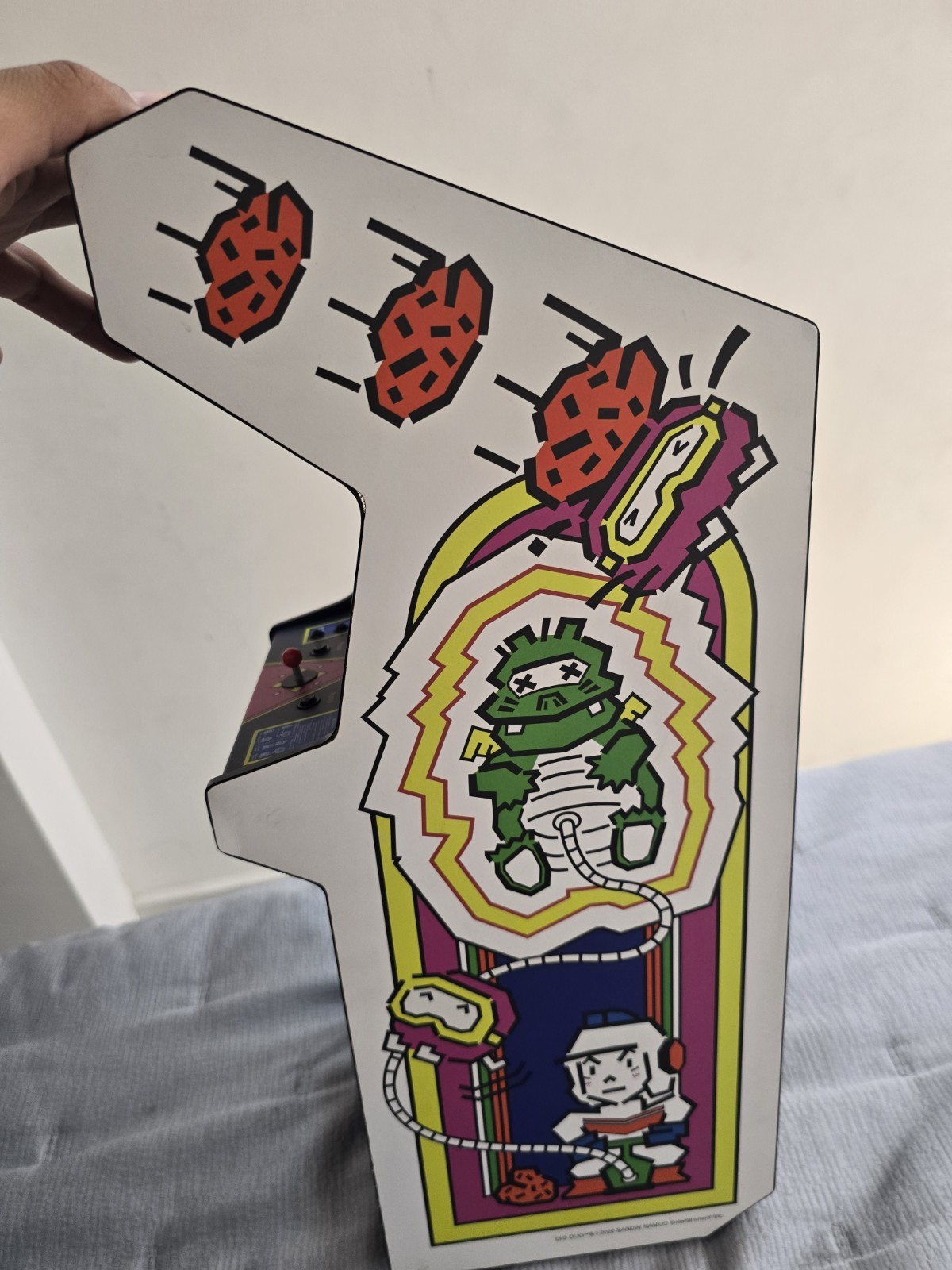 NUMSKULL QUARTER ARCADES DIG DUG COLLECTOR’S EDITION MINI ARCADE 1/4
