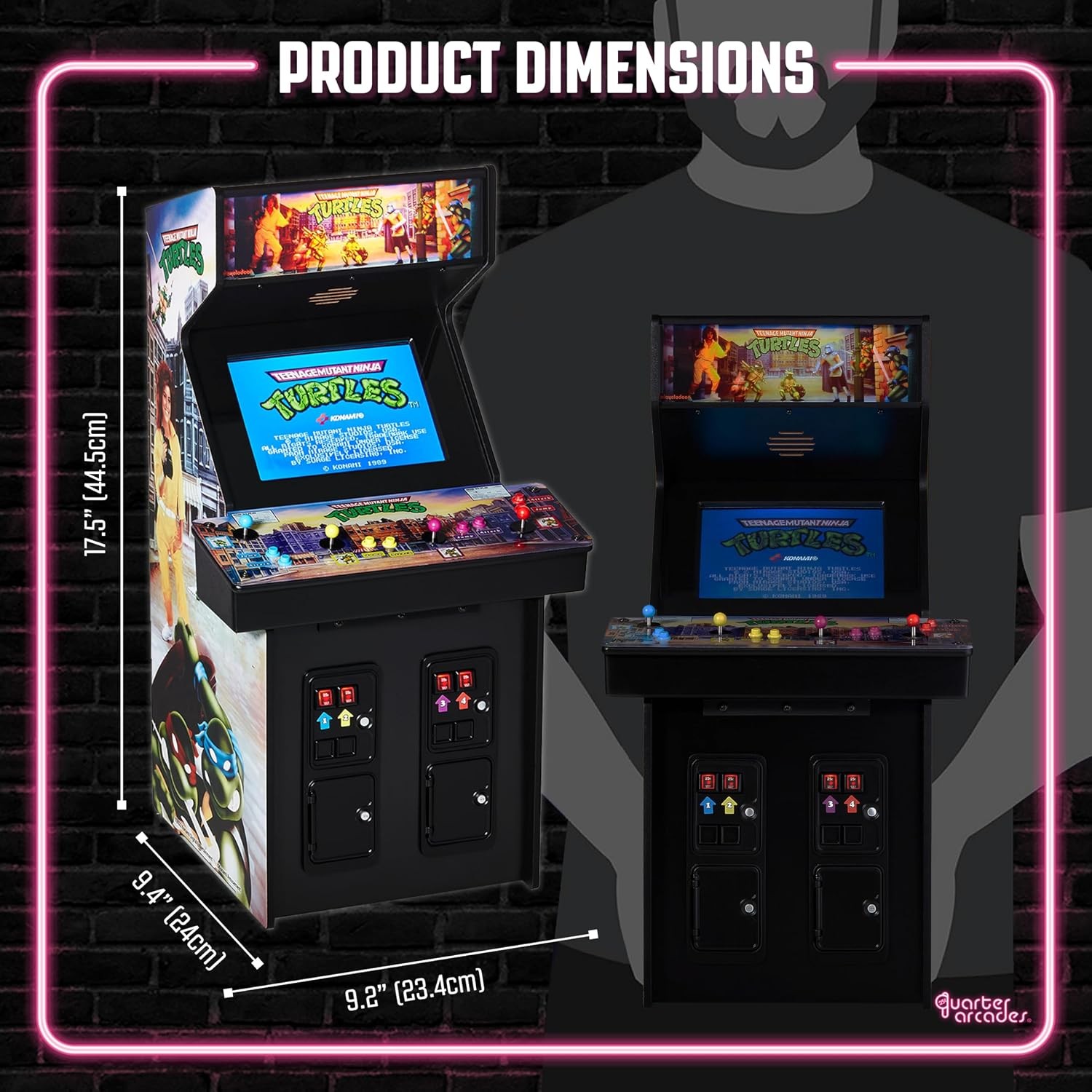 Teenage Mutant Ninja Turtles Collector Mini Arcade Game