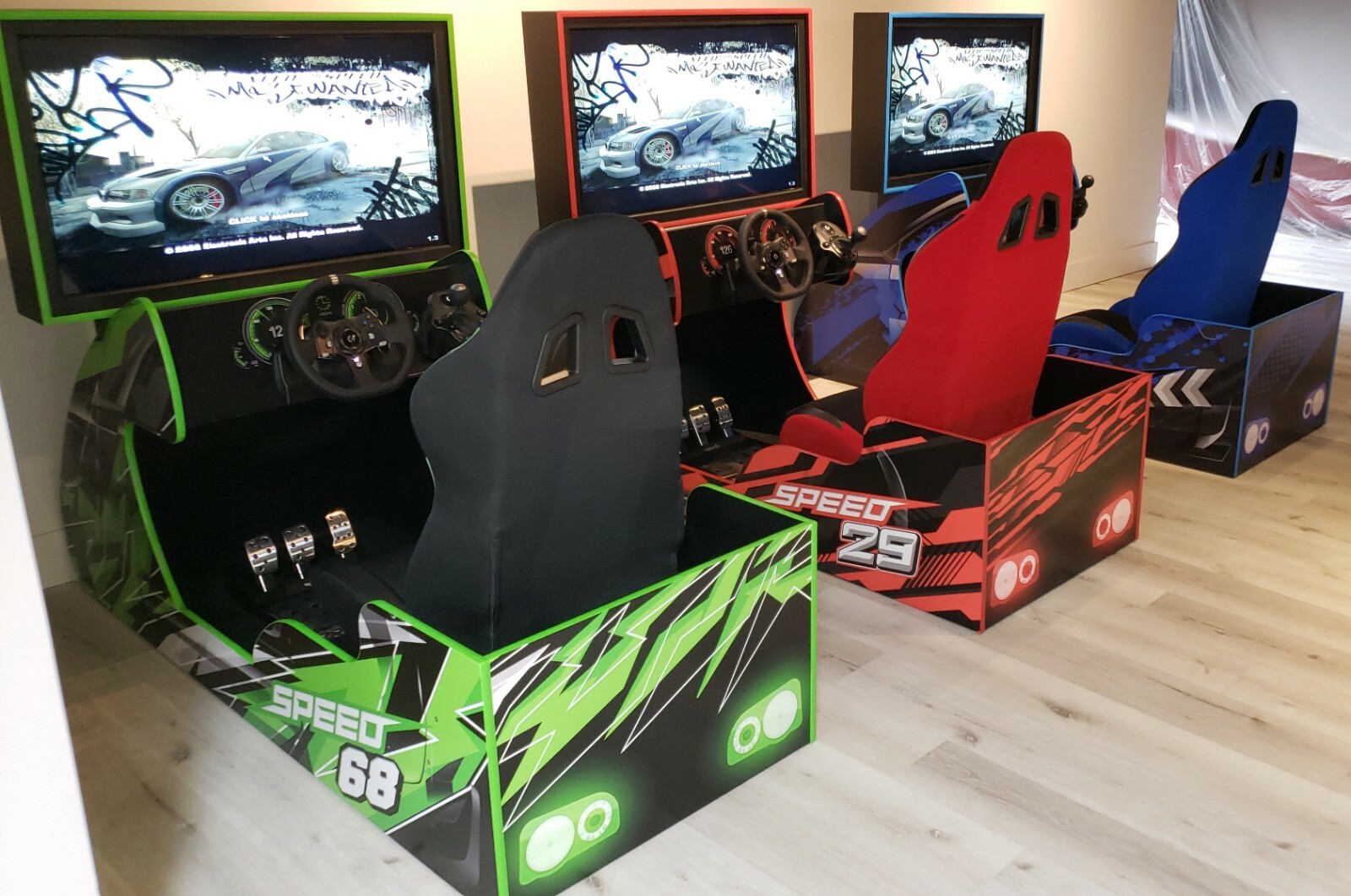 Racing Arcade Driving Simulator NEW works with MAME, PLAYSTATION, XBOX, LOGITECH