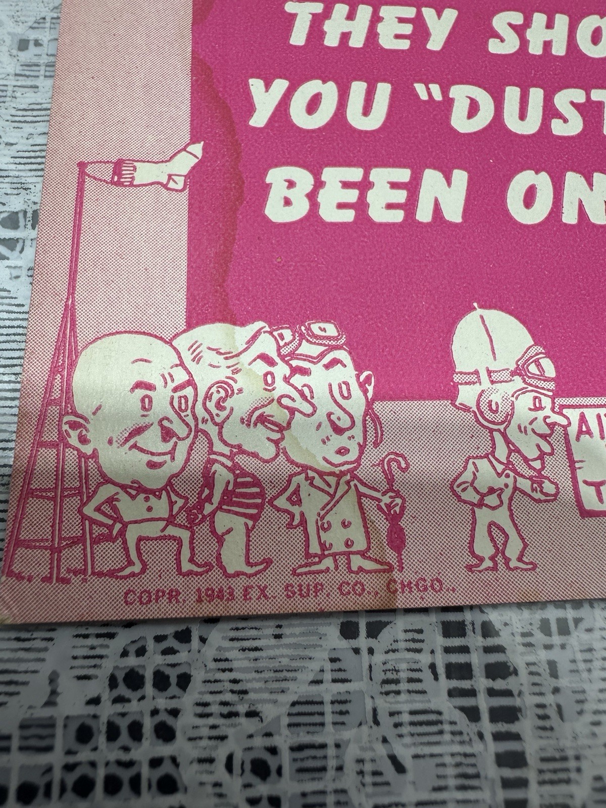 1943 Arcade Cards (Humor) Exhibit Supply Co. Lot Of 14