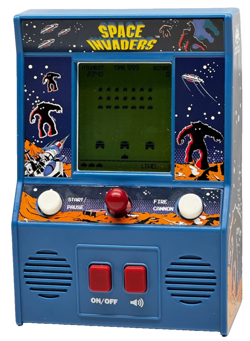 SPACE INVADERS Mini Classic Atari Arcade Console 09527 Taito 2016 Tested