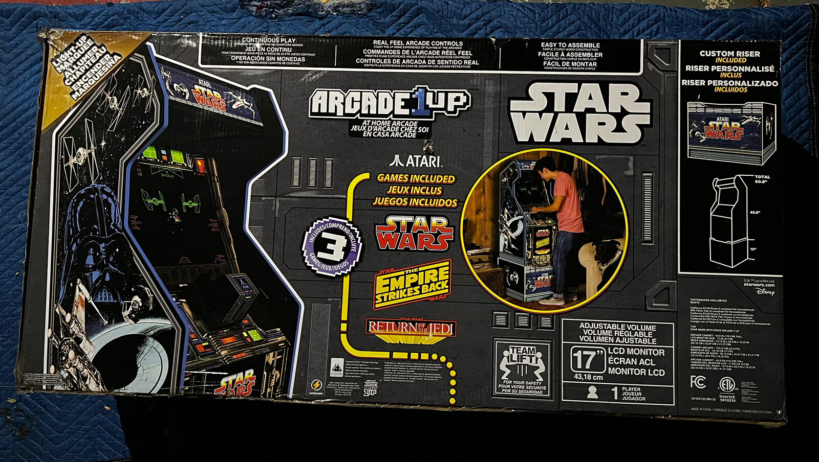Arcade 1up Star Wars Home Arcade Cabinet Local pickup Only Chicago Land Area