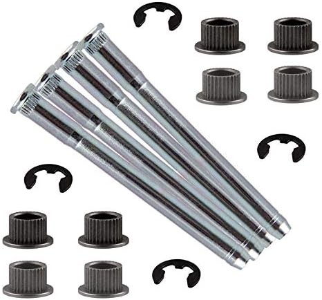 Door Hinge Pin and Bushing Repair Kits (4 pins 2 Door) for 1994-2004 Chevy S10 &