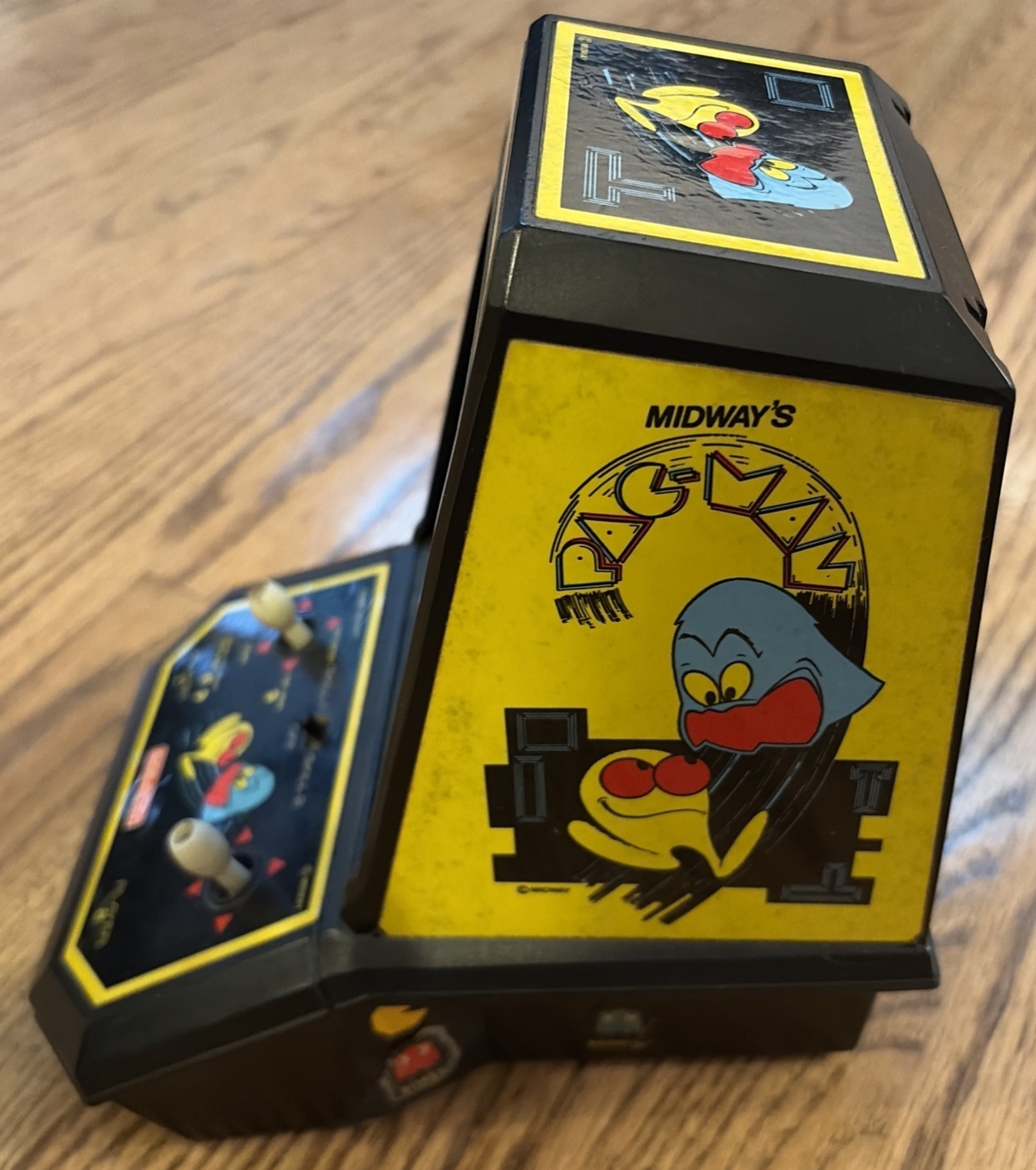 Vintage Coleco Pac-Man Tabletop Mini Arcade Game w/ Manual – tested, works