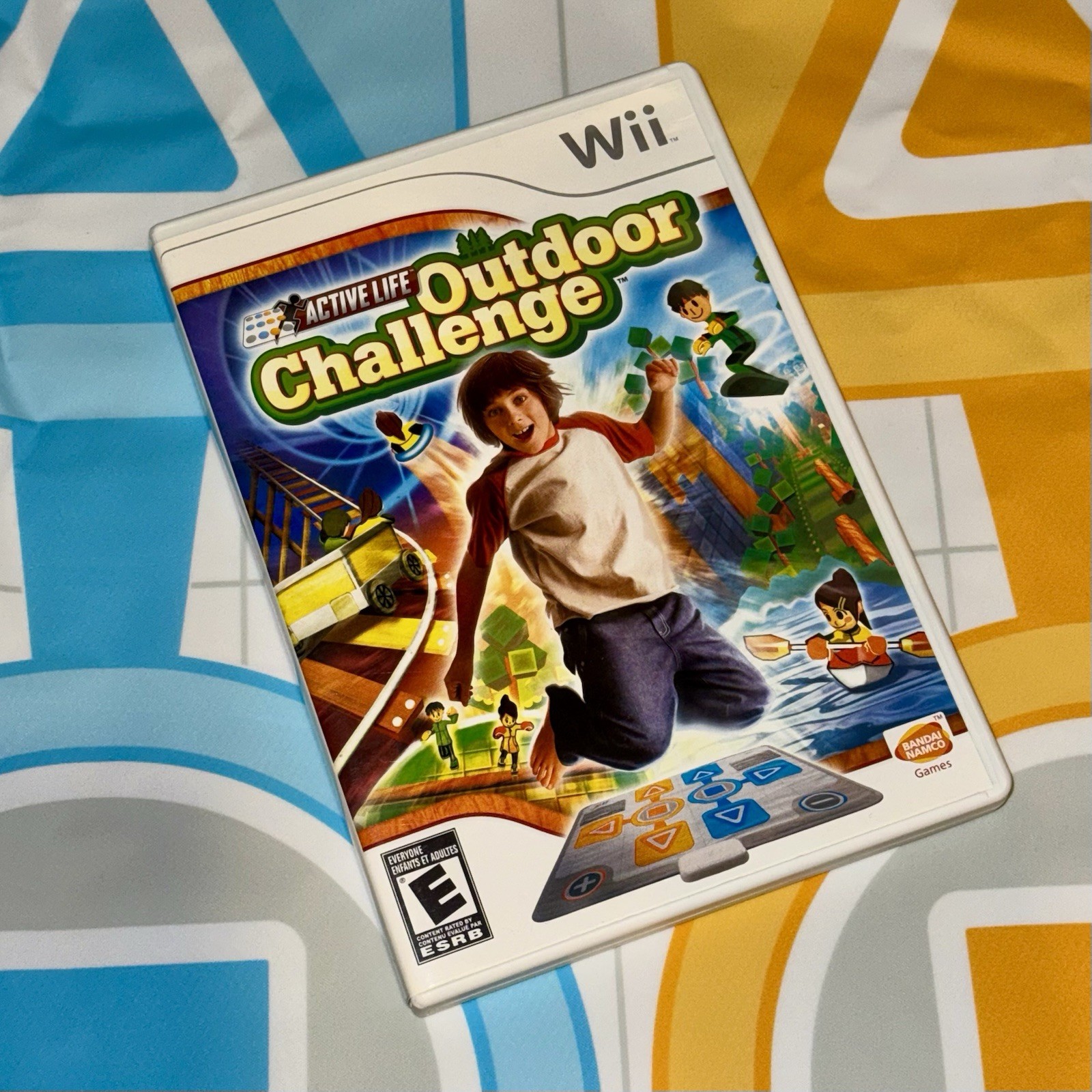 Nintendo Wii Active Life Outdoor Challenge Game Mat Set – CIB Tested